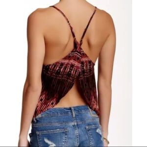 Free People Sundazed  Printed Cami Tabacco large